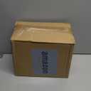 Large Bandage Organizer with Lid, Plastic 2 Tiers Container for Home Medicine Cabinet, Office, School Use, Bandages Storage Holder for Fabric Adhesive Strip, Medical Elastic Wrap (1 Pack)