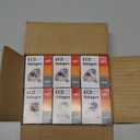 MR16 Halogen Bulbs 2 Pin, 12V 50W 6 Packs Halogen Light Bulbs Gu5.3 Base Dimmable with Clear Glass Cover, 2700K Warm White for Landscape Lights, Track Lights, Fiber Optics, Desk Lamps