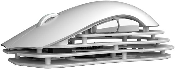 AJAZZ M259 Magnesium Aluminum Alloy Mouse, BT/2.4G/USB-C Lightweight Mice (White)