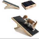 2026 Upgraded Adjustable Dog Ramp for Bed, Sofa & Couch Stairs 4 Adjustable Height from 10" to 18" Foldable Portable Pet Ramp for Car Heavy Duty Pet Steps with Non-Slip Surface