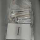 MyGift 3 Tier Wooden Display Riser Stand, Cupcake Stand & Perfume Organizer, Rustic Whitewashed Tiered Display Shelf for Desserts, Nail Polish, Makeup, Plants & Collectibles