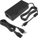 12V 8.33A 4-Pin Power Adapter Charger for Synology Disk Station 4-Bay DS918+DS412 DS418 DS420+DS423+DS720+ DS712 DS920+DS923+DS916+Network Storage NAS Server Power Supply Charging Cable Replacements