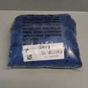 Smiry Velvet Seat Covers for Dining Room Chair Set of 4, Stretch Fit Removable Washable Chair Seat Cushion Protector Slipcovers with Ties, Federal Blue