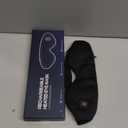 Heated Eye Mask, Mutilplx Cordless Heated Eye Masks for Dry Eyes, Washable Warm Eye Compress Eye Heating Pad for Eye Relief Stye Treatment Improved Sleep Travel (Black)