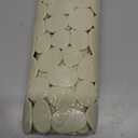 SONGZIMING Bathtub Mat Non Slip Pebble Bath Shower Mat with Drain Holes, Suction Cups Mat for Tub (16" W x 35" L,Beige)