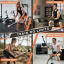 Cordless Battle Ropes Adjustable Trainer, Ropeless Weighted Portable Exercise Equipment for Home Gym Workouts, Compact Arm Strength for Men Women, Heavy Flex Rope Stick Fitness Gift
