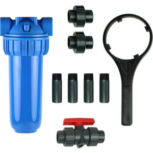 Aquasana Rhino Whole House Water Filter System Installation Kit with 3/4" Fittings and 10" Pre-Filter