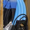 Trekassy 60" Large Saucer Tree Swing for Kids Adults 900D Oxford Waterproof with 2pcs Hanging Straps (Blue)