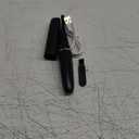 Heated Eyelash Curlers - 2 in 1 Clip- Type Heated lash Curler Best Seller Electric Eyelash Curler LED Display 3 Temp Settings for Makeup Tools USB Rechargeable Natural Curling 24H Long Lasting AD (Black)