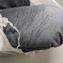 ALLOPERA Pregnancy Pillow, Full Body 57 Inch Maternity Pillow with Removable Washable Cover - Sleep Support for Legs, Back, Neck, Shoulder, HIPS, Belly for Pregnent Women, Black Grey Velvet Cover