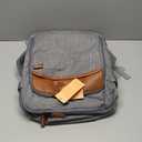 Lumesner Carry on Travel Backpacks, Extra Large 40L Flight Approved Bag for Men & Women,Expandable Suitcase Backpack With 4 Packing Cubes,Water Resistant Luggage Daypack Business Weekender Bag, Grey