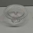 MAGICLULU Elegant Dry Fruit Tray Glass Fruit Serving Plate for Clean Home Storage (27.5x27.5cm)