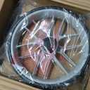 Caddytek CaddyLite EZ V8 Golf Push Cart - Lightweight 3 Wheel Foldable Cart with One-Click 2-Step Folding, EVA Wheels, Adjustable Handle, Cooler Basket, Umbrella & Drink Holder, Compact Golf Cart (Silver)