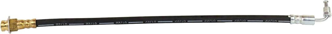4LIFETIMELINES 3/16" x 18" Rubber Brake Hose  3/8-24 Male to Female Swivel Fitting | DOT Approved, SAE J1401 Compliant | Universal Trailer & Vehicle Brake Line Replacement
