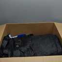 Privacy Fence Screen,with Gloves, 6X50FT Heavy Duty 220GSM 98% Blockage Privacy Screen Fence for Outdoor Wall Garden Yard Backyard (Black)