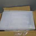 Thickened Clear Shoe Storage Organizer with Magnetic Door, Sturdy Stackable Shoe Boxes for Closet, Collapsible Space-Saving Shoe Rack for Sneakers & Boots, Plastic Shoe Cabinet Box Set, 6 Pack, White