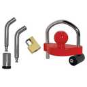 bROK Anti Towing Lock Kit: Universal Coupler Lock, Dual Bent Pin Receiver Lock, Coupler Handle Lock