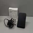 Samsung Wireless Charger Fast Charging Stand Desk Phone Charger Stand Android Charging Station for Samsung Galaxy S24 Ultra S24+ S24 S23 FE S22 S21 S20 S10 S9 S8,iPhone 15 Pro Max Plus 14 with Adapter (Black)