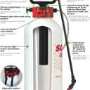 Solo 430-3G 3-Gallon Farm and Garden Handheld Sprayer, with Shut-off Valve and Unbreakable Wand (Red, M)