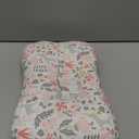 Soft Hypoallergenic Baby Head & Neck Support Organic Cotton Cover Machine Washable (Bambi Pink)