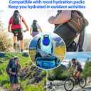 Hydration Bladder, 1.5-2-3L Water Bladder for Hiking Backpack, BPA-Free Leak Proof Water Reservoir Storage Bag, Water Pouch Hydration Pack for Camping Cycling Running