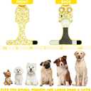 Dog Surgery Recovery Suit, Abdominal Surgical Suit for Male Female Dog Post Spay Neuter, Breathable Pet Onesie E-Collar & Cone Alternative, Surgery Shirt to Prevent Licking, Yellow, X-Large