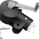 Patio Umbrella Parts - Cantilever Umbrella Stand with Adjustable Rocking Handle, Suitable for Courtyard and Garden