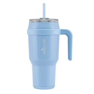 Reduce Cold1 24oz Tumbler with Handle, Stainless Steel, Blue Glacier