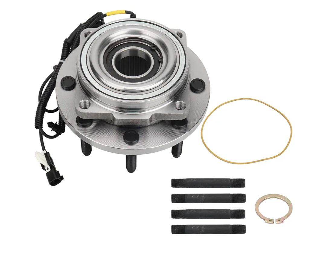 IRONTEK 515130 Front Wheel Bearing and Hub Assembly Compatible for 2011-2016 Ford F-250 Super Duty/F-350 Super Duty 8 Lugs w/ABS 4WD 1PCS