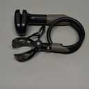 Lamicall Gooseneck Phone Holder for Bed - Cell Phone Mount Clamp Clip, Flexible Long Arm, Overhead Mount for Desk Headboard Bedside, for iPhone Air 17 Pro Max, 16 Pro Max, 15, 14 & 4-7" Phone (Black)