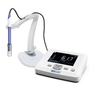 ONiLAB Benchtop Lab pH Meter, 0.01 pH Accuracy, 1-3 Points Auto Calibration, 3-in-1 pH/Temp. Electrode