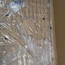 Serene Valley Sink Protector Grid 26-1/16" x 14-1/16", Centered Drain with Corner Radius 3-1/2", 304 Stainless Steel Material NLW2614C