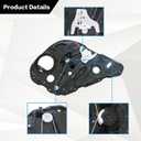 SecosAutoparts Rear Left Side Power Window Regulator w/o Motor Compatible with Kia Optima 2016-2021 Replace# 83471-D4000 83471-D5000 83471D4000 Rear Driver Side Window Regulator