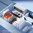 8-Pack Rechargeable AA Batteries with Charger, 2800mAh High Capacity NiMH Battery, 8-Slot Double A NiMH Charger with Smart Charging, Multiple Charging Protections