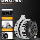 OCPTY Alternator for Chevrolet Equinox 10-12,for Impala 12-16