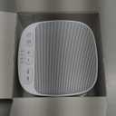 Magicteam Sleep Sound White Noise Machine with 40 Natural Soothing Sounds and Memory Function 32 Levels of Volume Powered by AC or USB and Sleep Timer Sound Therapy for Baby Kids Adults (B-White)