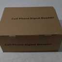 Cell Phone Booster for Home & Office, Up to 5500Sq Ft, Cell Phone Signal Booster for Band 2/25 / 4/66 / 5/12 / 17/13 with All U.S. Carriers, Boosts 5G 4G LTE, FCC Approved (Silver)