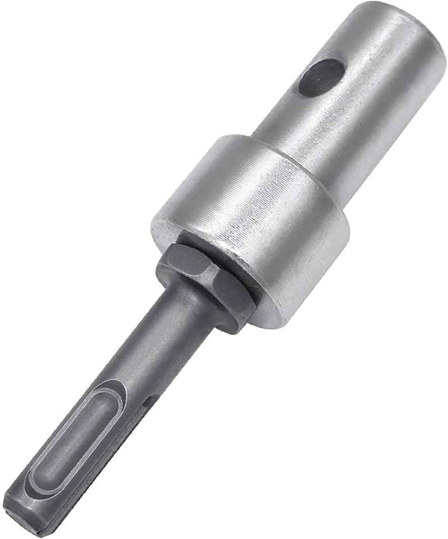 Garden Auger Power Drill Adapter for Corded Cordless Drill, for Connect 4"/ 6" Earth Auger to 1/2-Inch SDS Electric Drill, Garden Earth Drill Ground Thread Keyless Drill Chuck Adapter Garden Auger Power Drill Adapter for Corded Cordless Drill, for Connect 4"/ 6" Earth Auger to 1/2-Inch SDS Electric Drill, Garden Earth Drill Ground Thread Keyless Drill Chuck Adapter