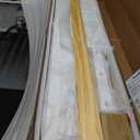 Ocodile Toddler Bed with Rails | Low Montessori Floor Bed Frame for Kids | Standard Crib Size Wooden Frame for Independent Toddlers 1-3 - White