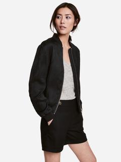 ZipHoodie, Forever 21, Black,  Size: S