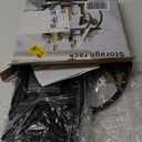 Bathroom Counter Organizer, Black Perfume Organizer for Dresser, 2 Tier Bathroom Organizer Countertop, Vanity Makeup Organizers, Skincare Display Tray for Bathroom Sink Storage