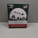 12FT Long Christmas Inflatables Santa Sea Fishing on Giant Boat, Christmas Decoration Outdoor Huge Blow Up Yard Decorations Large Blowups with LED Lights for Xmas New Year Holiday Party