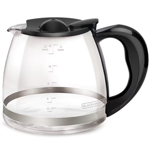 BLACK+DECKER 12-Cup* Replacement Carafe, Glass, GC3000B-T