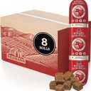 Redbarn Premium Semi-Moist Rolled Dog Food, Beef Recipe, 4lb, 8 Rolls (EXP 01/28/28)