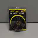 Design Engineering 010472 Fire Sleeve and Tape Kit 5/8" I.D. x 3ft Heat Protection for Wires, Hoses, etc.