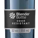 BlenderBottle Shaker Bottle Pro Series Perfect for Protein Shakes and Pre Workout, 32-Ounce, Black