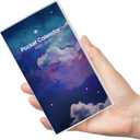 Phyxin Pocket Calendar 2025-2027, Two Year Pocket Planner - Runs From Jul 2025 Until Dec 2027, Small Size Planner - 6.7" x 3.7", Small Calendar for Easy Organizing, Sky (New)