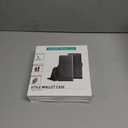 3 x SUANPOT for Samsung Galaxy A35 5G Wallet case with RFID Blocking Credit Card Holder,Flip Book PU Leather Protective Cover Women Men for Samsung A35 Phone case Rose Gold