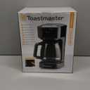 Toastmaster 12-Cup Digital Touchscreen Drip Coffee Maker - Programmable Automatic Coffee Machine - Kitchen Appliance with Keep Warm Setting