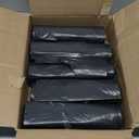 Aluf Plastics 55 Gallon Trash Bags Heavy Duty - (Huge) - 2.0 MIL Thick (equiv) - 38" x 58" - Garbage Bags for Toter, Contractors, Lawn, Leaf, Yard Waste, Kitchen, Industrial, Black, 50 Pack